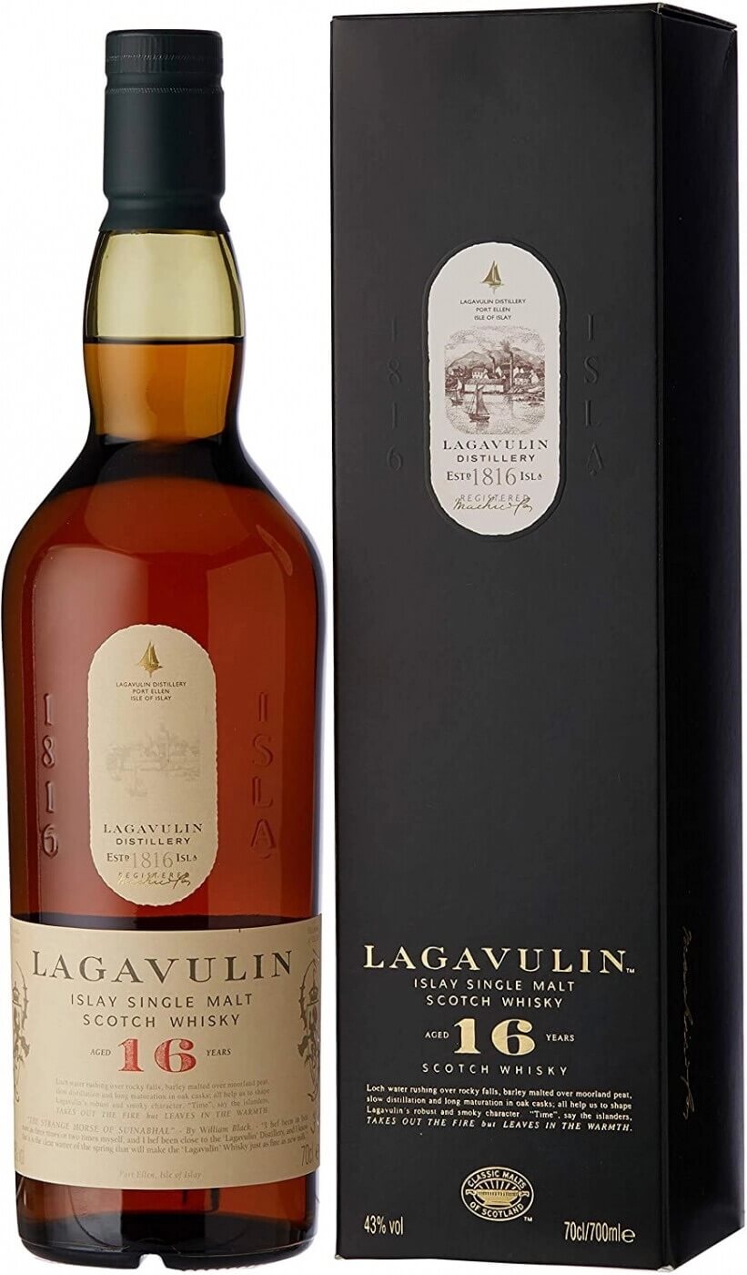 Уиски Lagavulin 16-годишно - 0.7л.