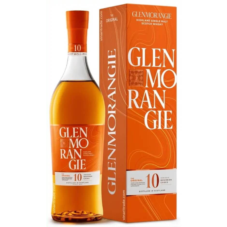 Уиски Glenmorangie 10-годишно - 0.7л.