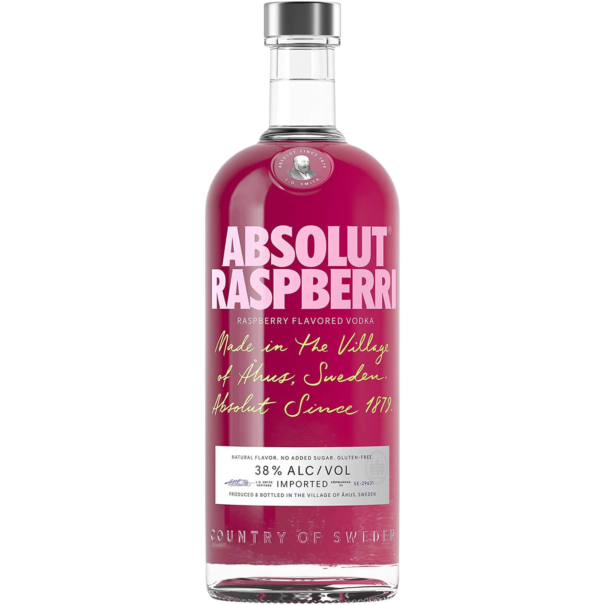 Водка Absolut Raspberry - 0.7л.