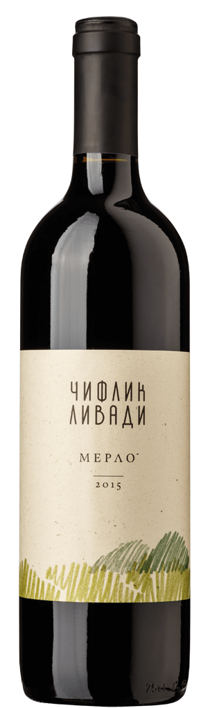 Чифлик Ливади Мерло Органик - 0.75л.