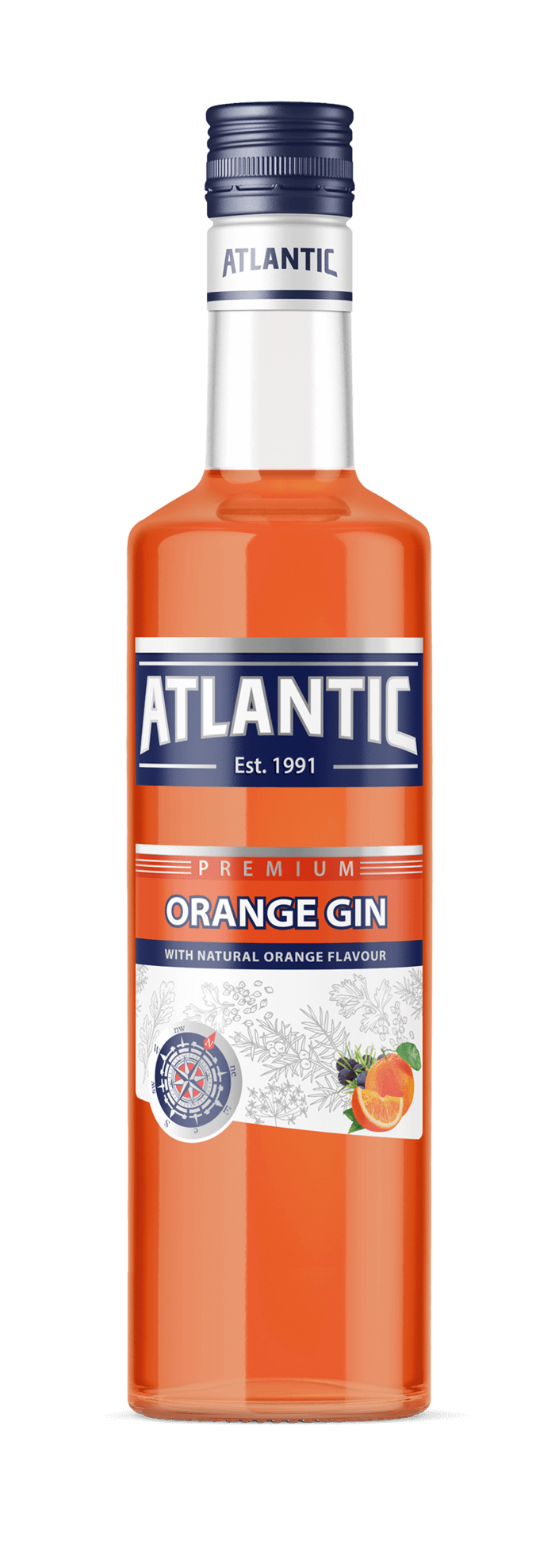 Джин Атлантик Портокал - 1л.