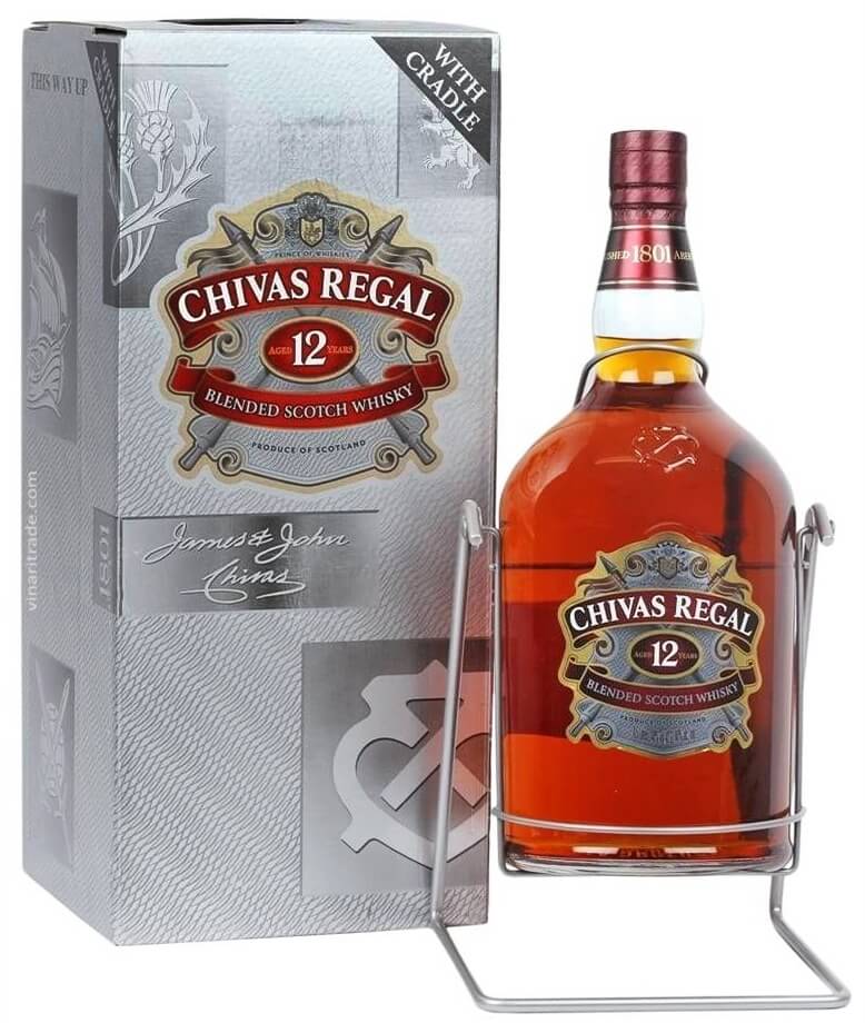 Уиски Chivas Regal 12-годишно - 4.5л.