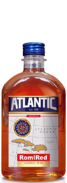 Спиртна Напитка Атлантик Червен - 0.2л.