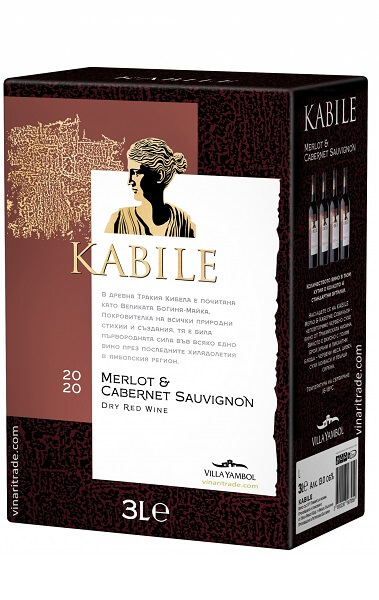 Кабиле Мерло & Каберне Совиньон /Пещера/ - 3л.