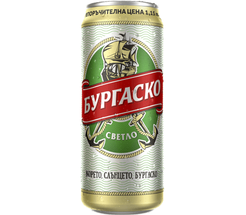 Бургаско - 0.33л. CAN