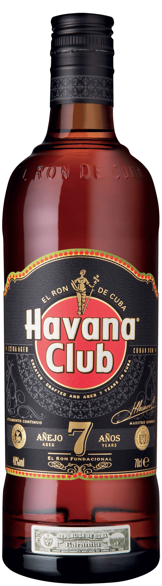 Ром Хавана Клуб 7-годишен Червен - 0.7л.