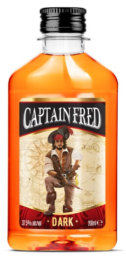 Спиртна Напитка Captain Fred Червен - 0.2л.