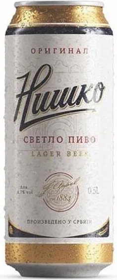 Нишко Пиво - 0.5л. CAN