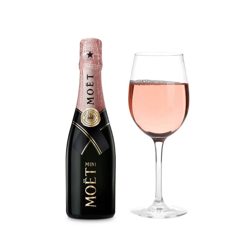 Moet & Chandon Шампанско Розе - 0.200л.