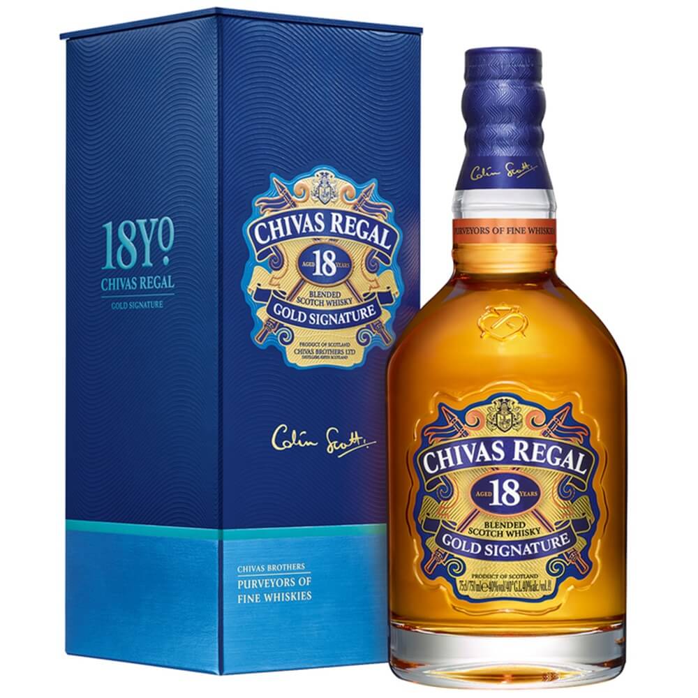 Уиски Chivas Regal 18-годишно - 0.7л.