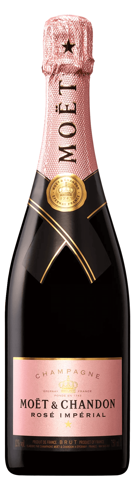 Moet & Chandon Шампанско Розе - 0.75л.