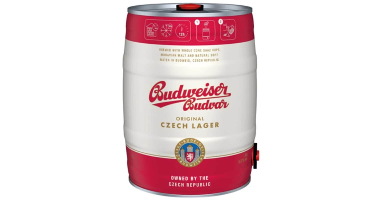 Наливно Пиво Budweiser - 30л.