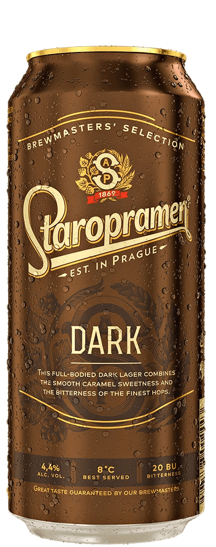 Старопрамен Тъмно - 0.5л. CAN