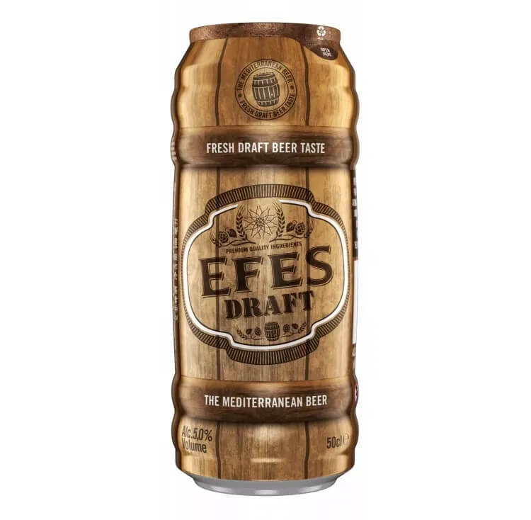 Efes Draft - 0.5л. Кен