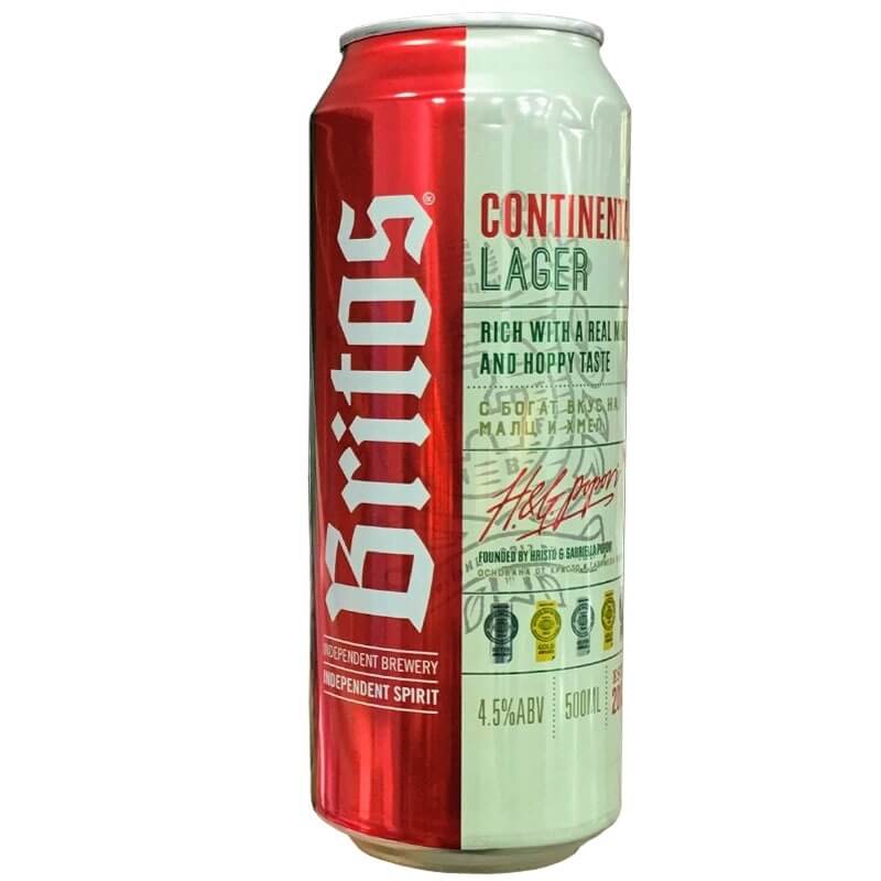 Бритос - 0.5л. CAN