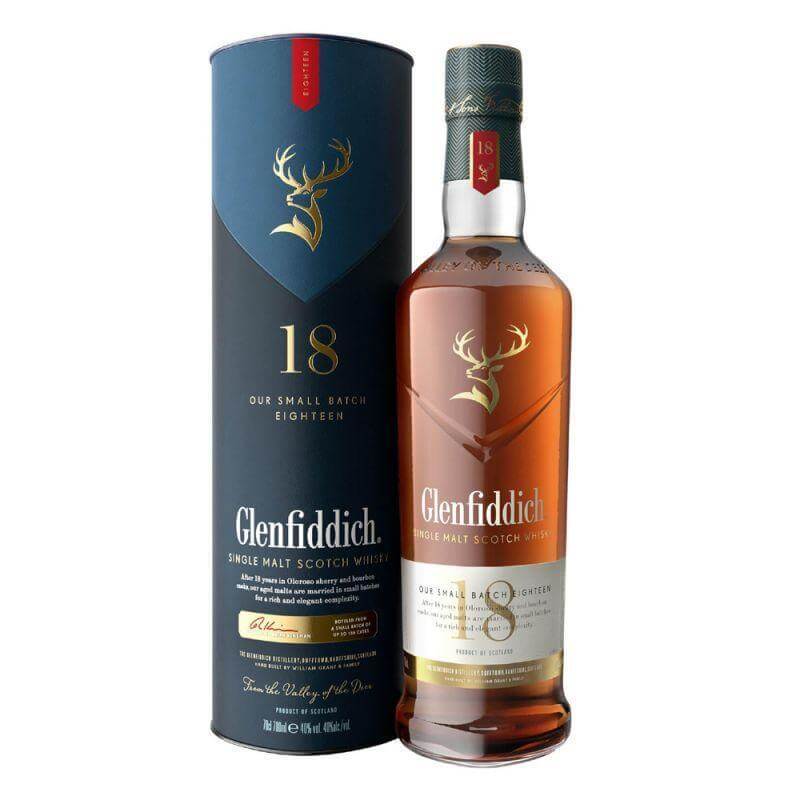 Уиски Glenfiddich 18-годишен - 0.7л.