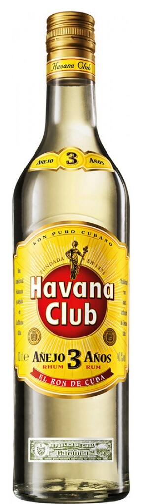 Ром Хавана Клуб 3-годишен Бял - 1л.
