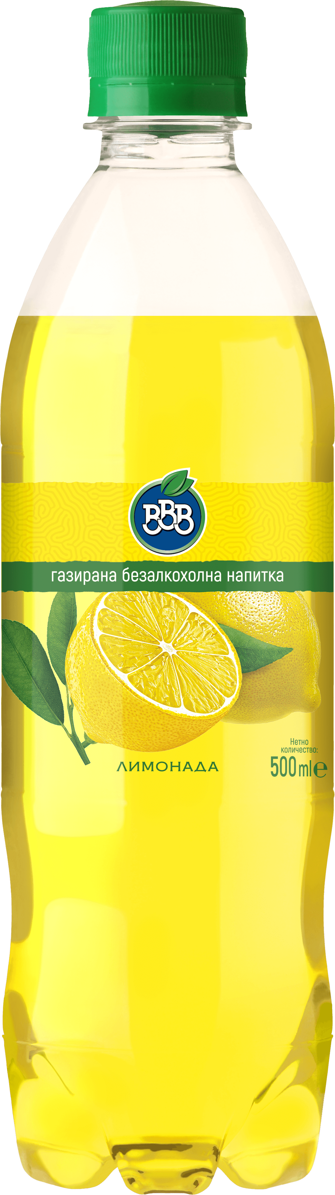 БББ газ Лимонада- 0.5 l.