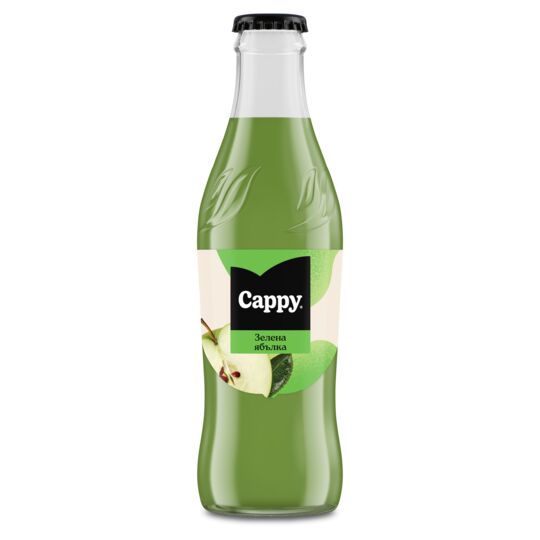 Капи Зелена Ябълка Бут.- 0.25l.