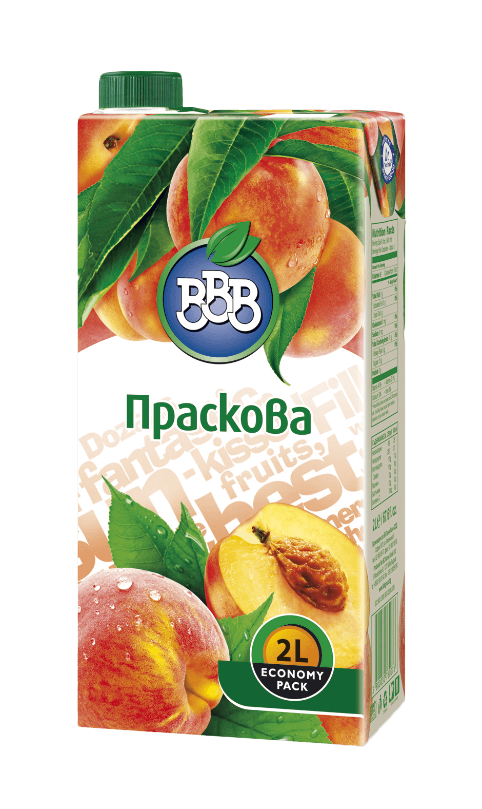 БББ Праскова 12 %-2 l.*6
