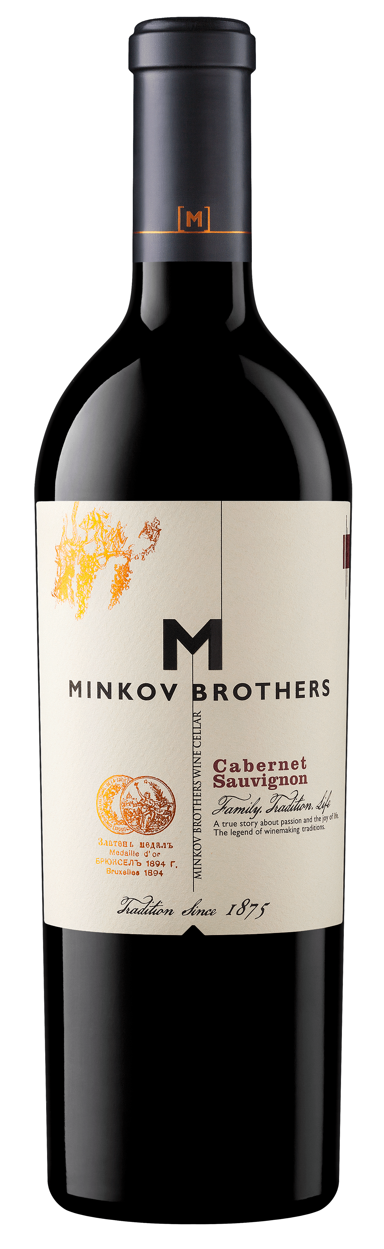 Братя Минкови Каберне - 0.75л.