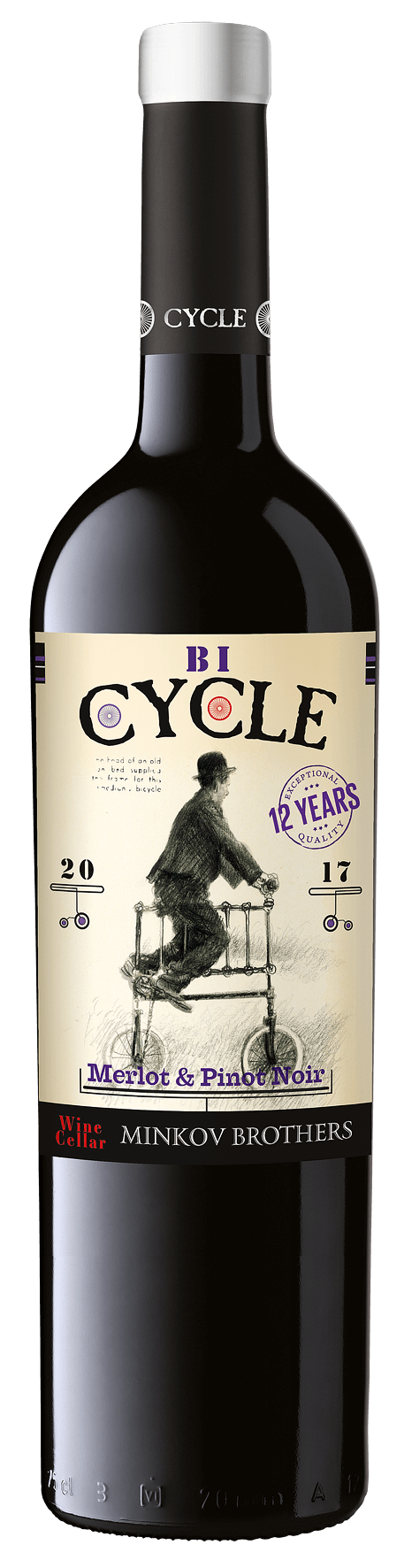 Сайкъл Мерло & Пино Ноар - 0.75л.