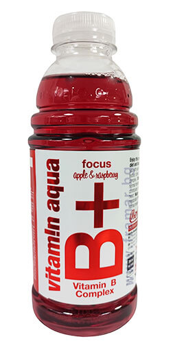 Вода с Витамин B+ Ябълка и Малина - 0.6 л.