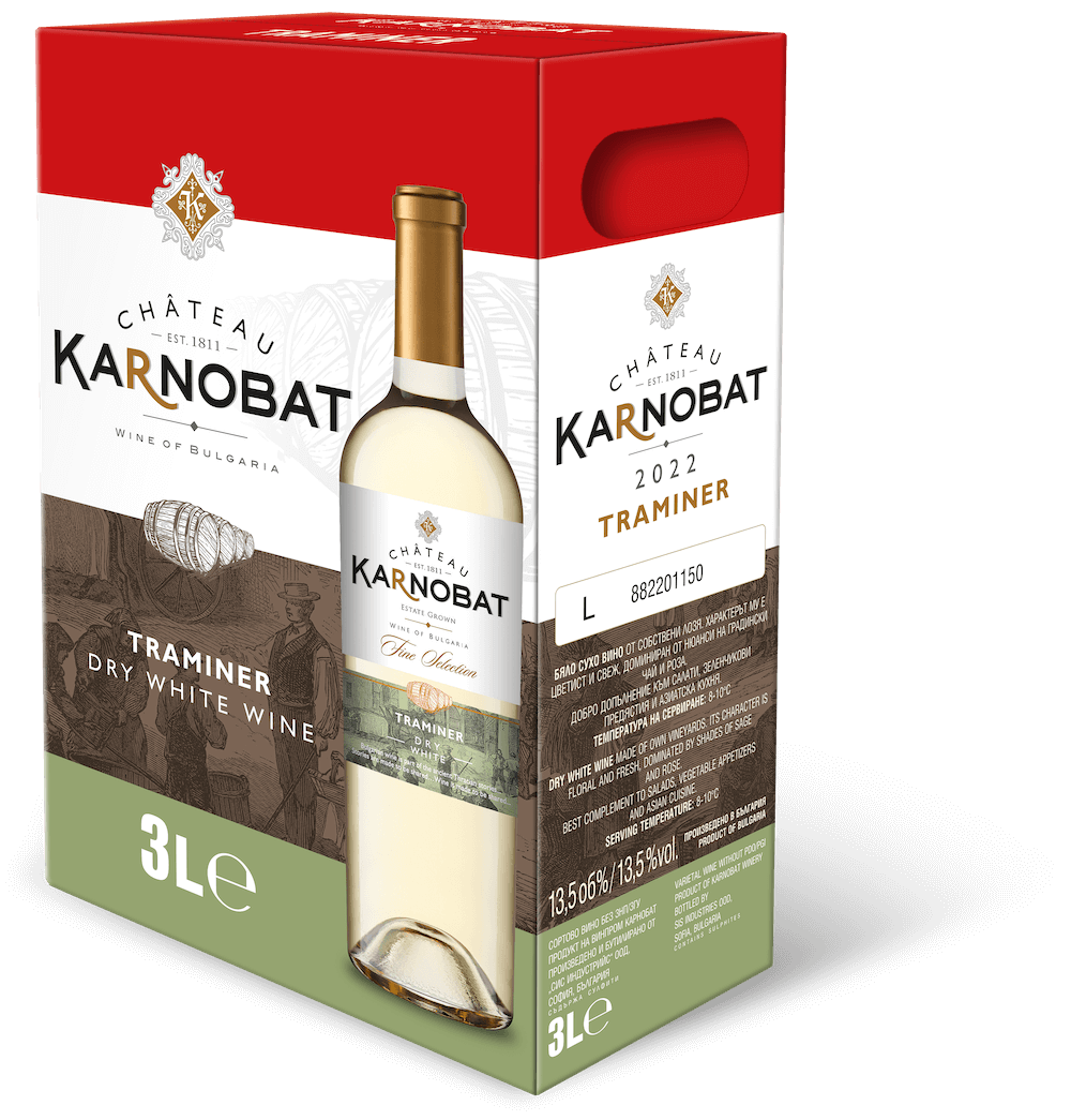 Шато Траминер  /Карнобат/ - 3л.