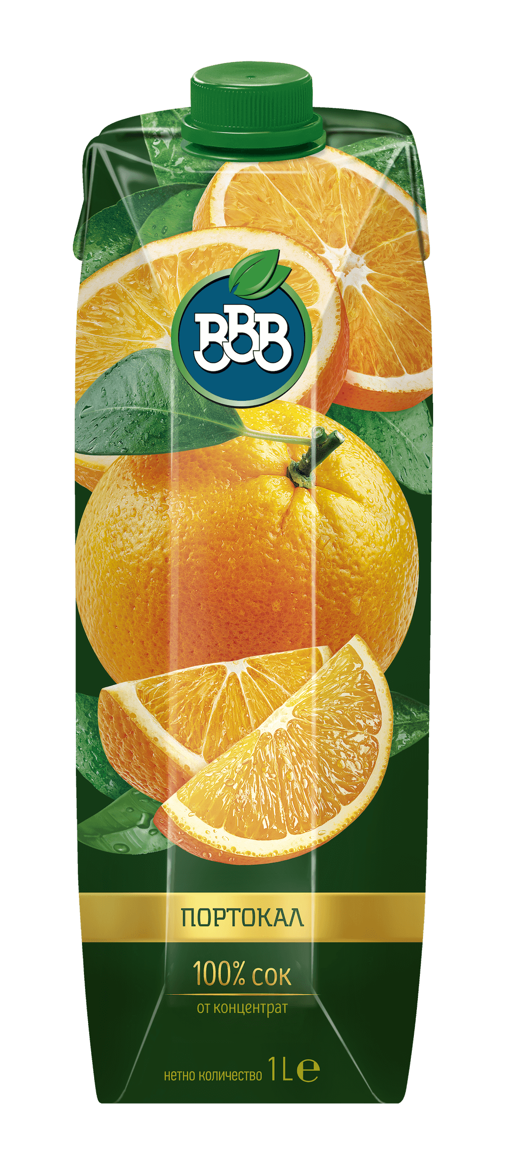 БББ Портокал 100 %-1 l.*12