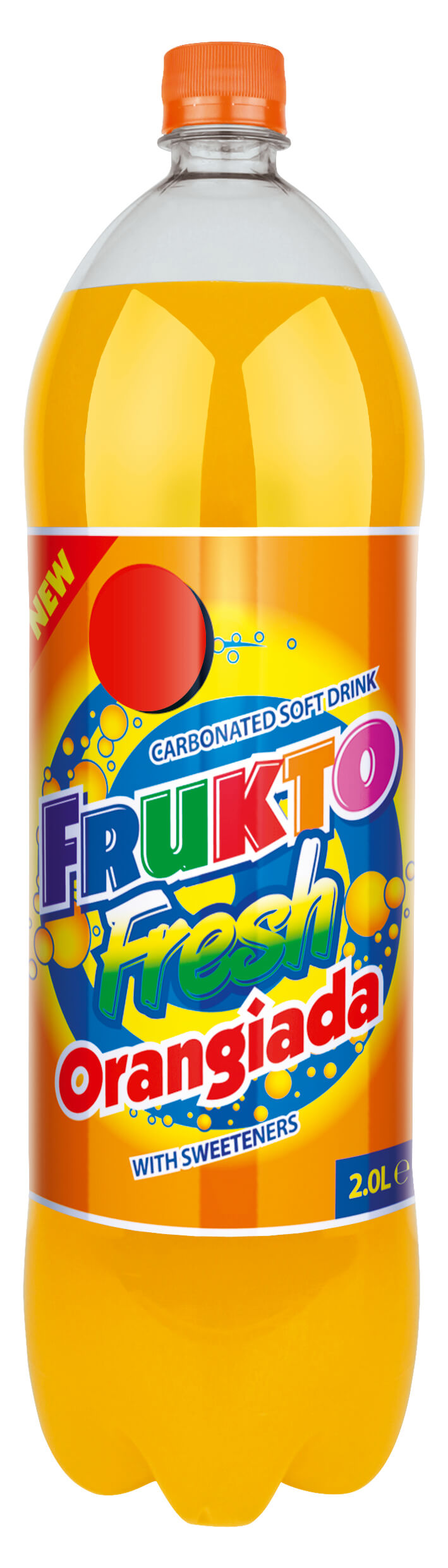 Фрукто Фреш Оранжада - 2 л.