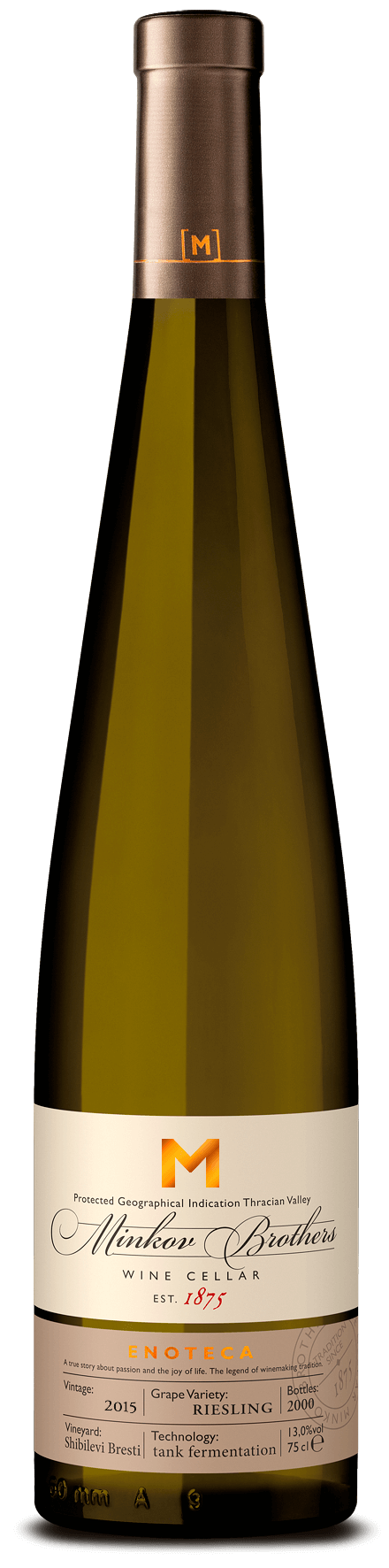 Енотека Ризлинг - 0.75л.