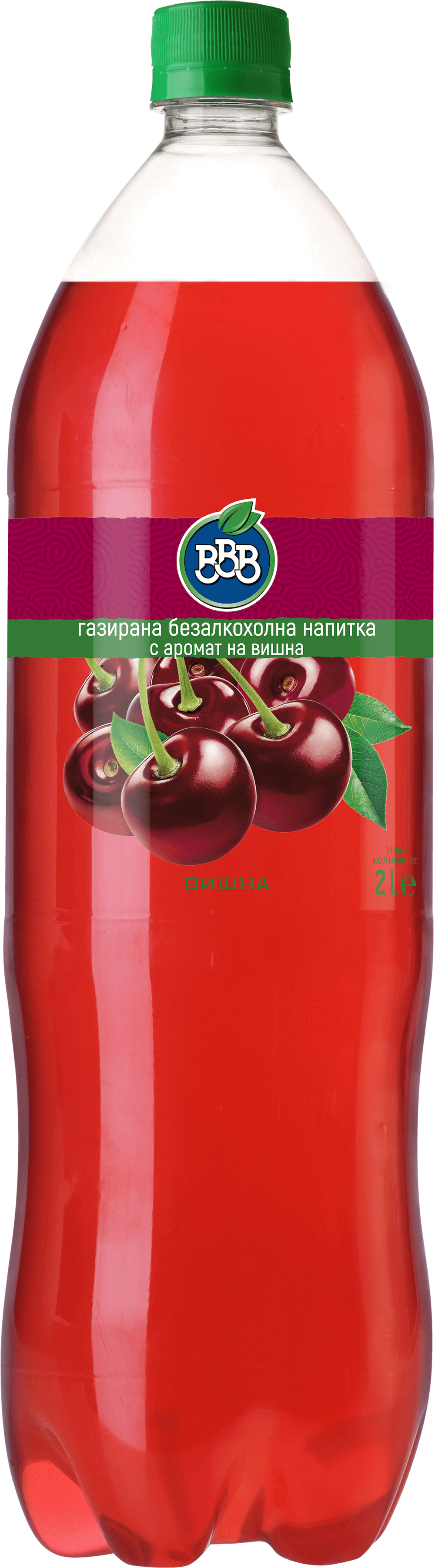 БББ газ Вишна  - 2 l.
