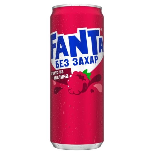 Фанта Малина Zero - 0.33 л. Кен
