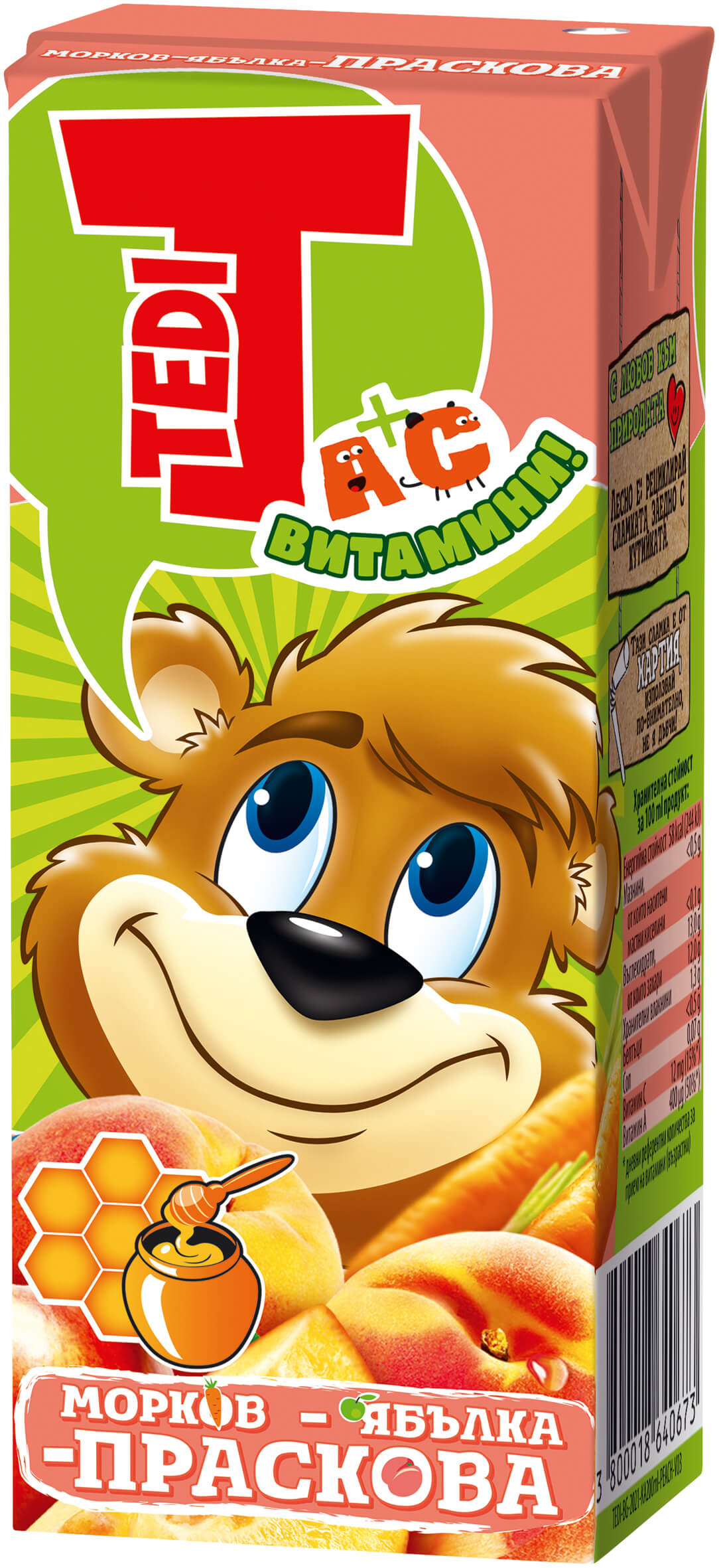 Теди Мор,Праск.Яб. Кут-0.2l*24