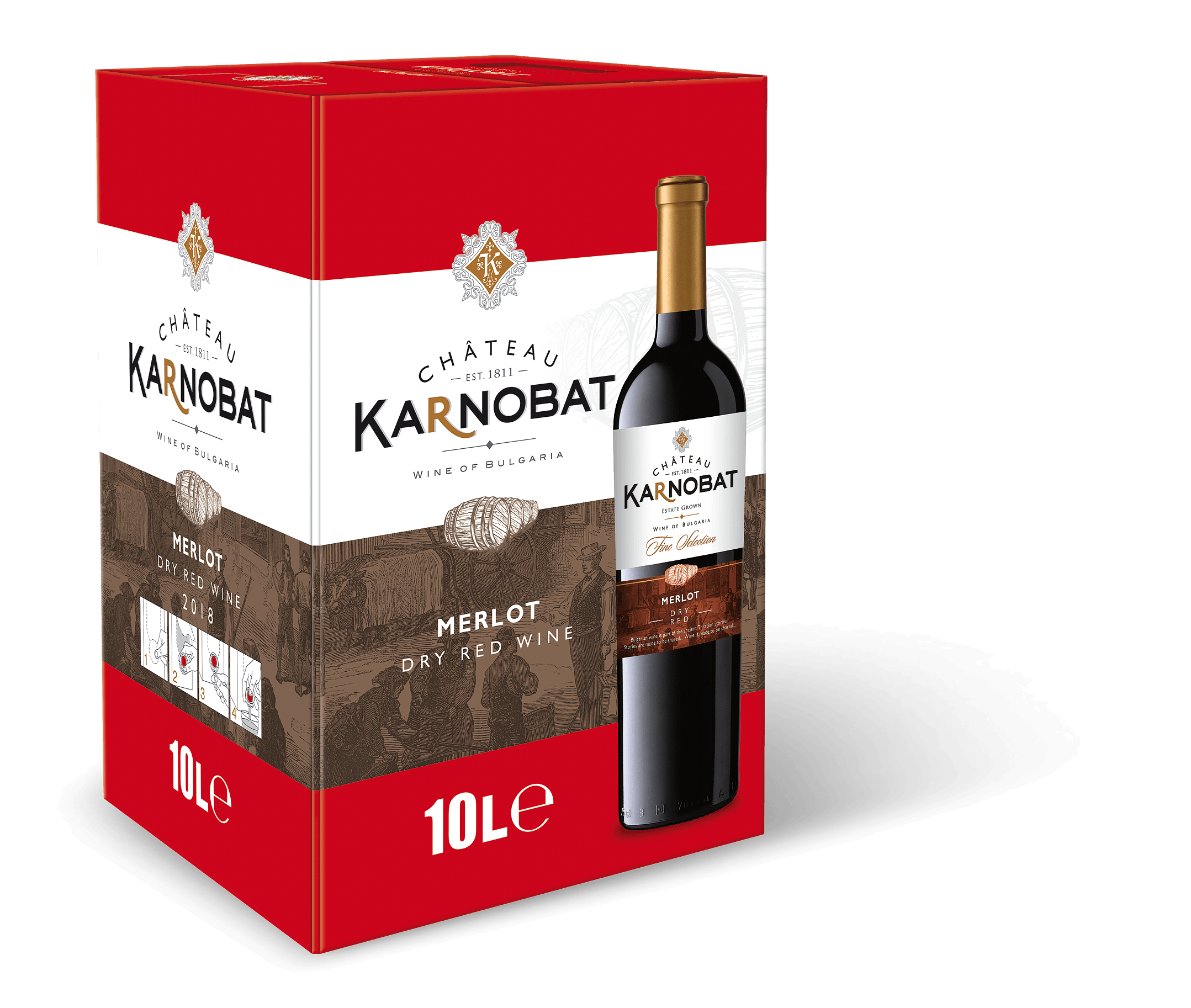 Шато Мерло /Карнобат/ - 10л.