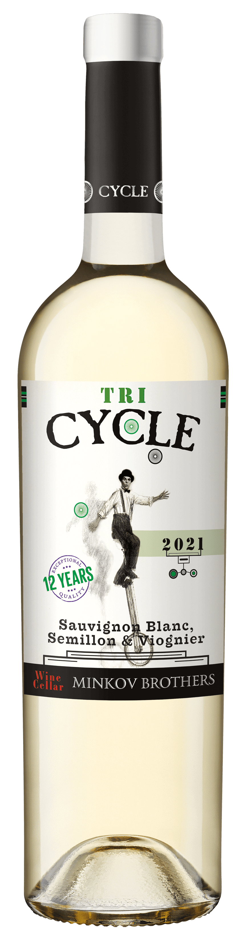 Сайкъл Совиньон Блан & Семилон & Вионие - 0.75л.