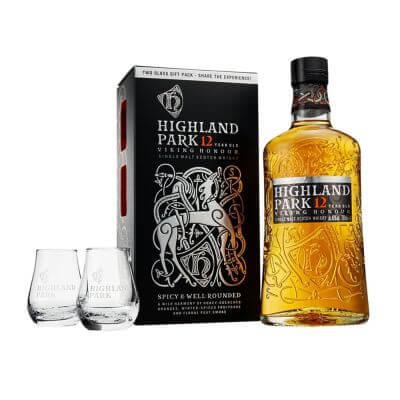 Уиски Highland Park 12-годишно с Чаша - 0.7л.