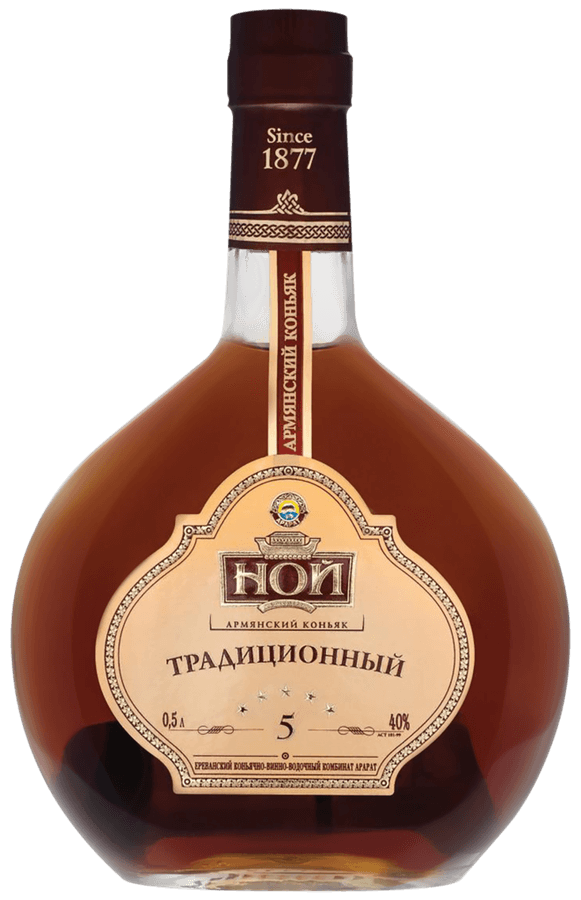 Коняк NOY 5-годишен - 0.5л.