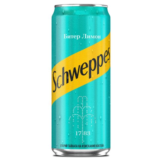 Швепс Битер Лимон - 0.33 л. Кен