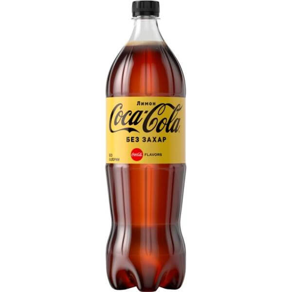 Кока Кола Zero Лимон - 1.5 л. РЕТ