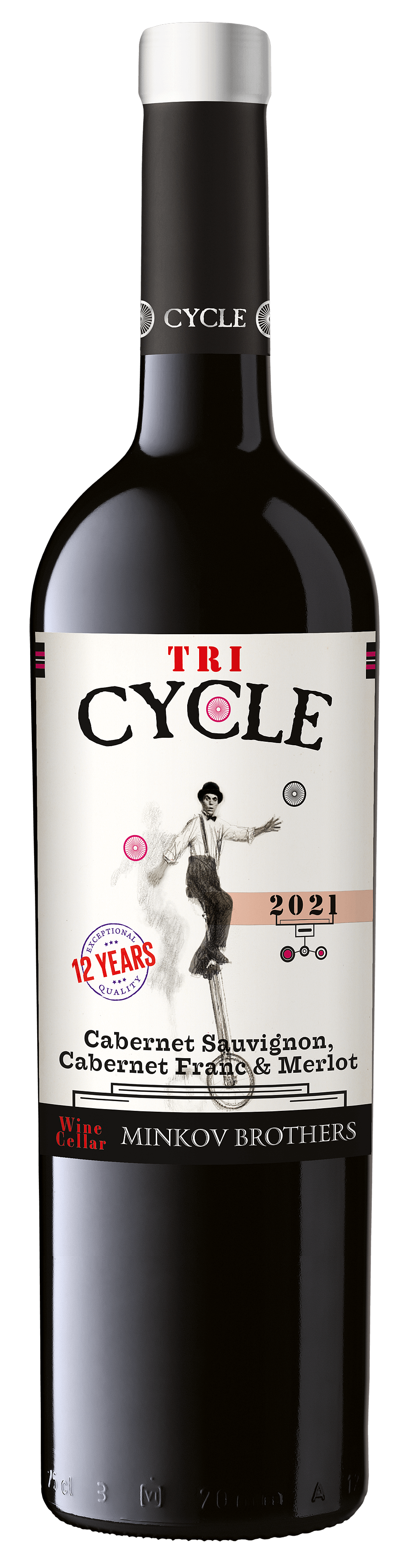 Сайкъл Каберне & Каберне Фран & Мерло - 0.75л.