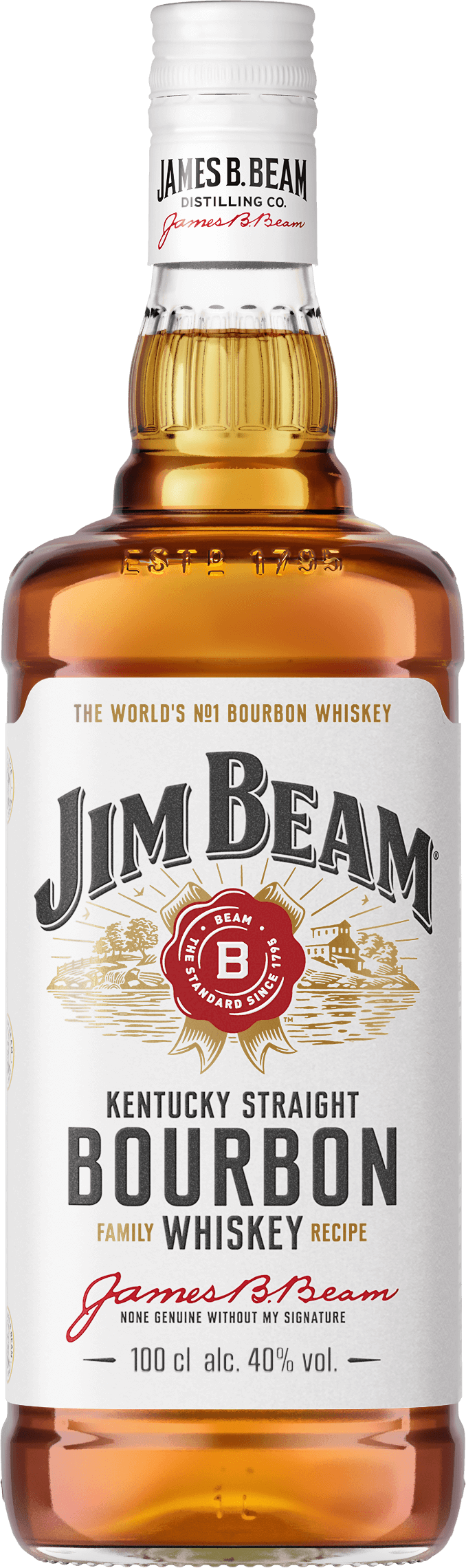 Уиски Jim Beam - 1л.