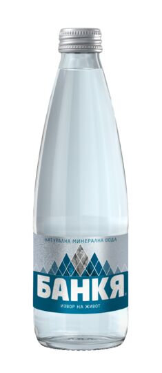 Банкя Минерална Вода Стъкло - 0.33л.