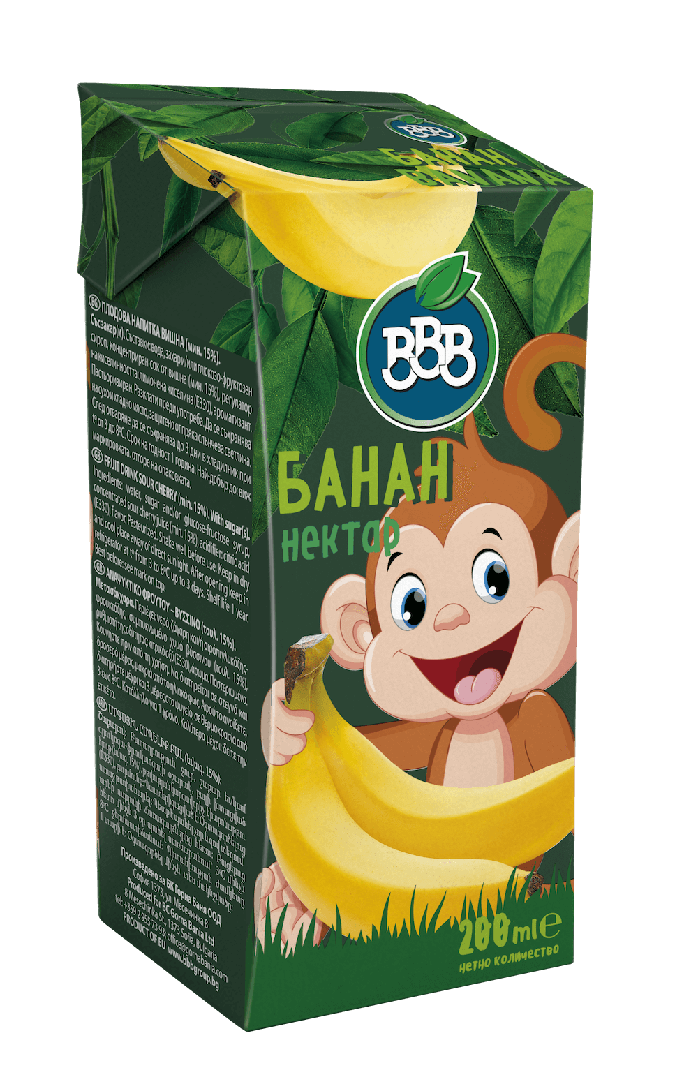 БББ Банан  КУТ*12-0.2l.