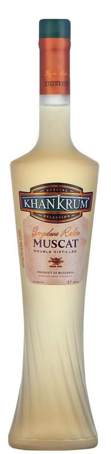 Ракия Хан Крум Селекция Мускатова - 0.5л.