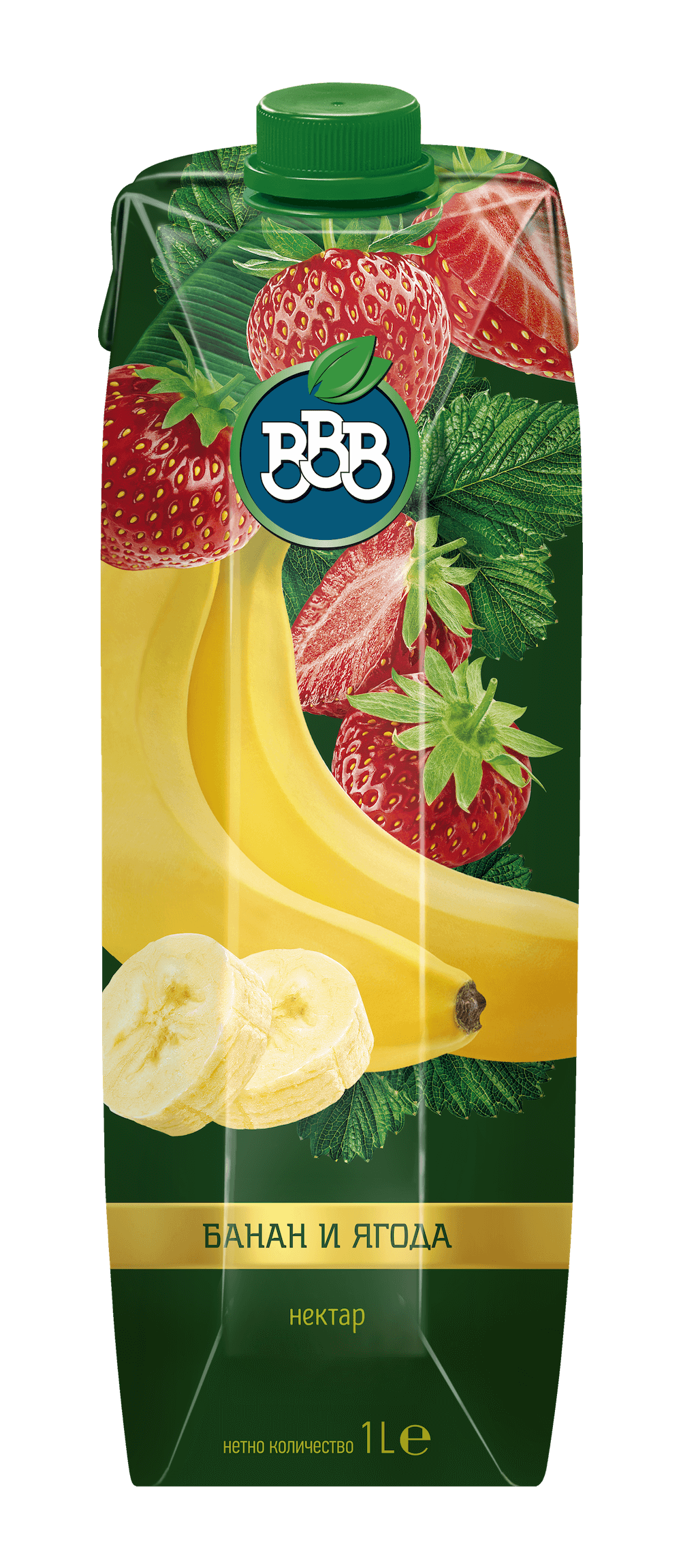 БББ Банан и Ягода 30 %-1 l.*12