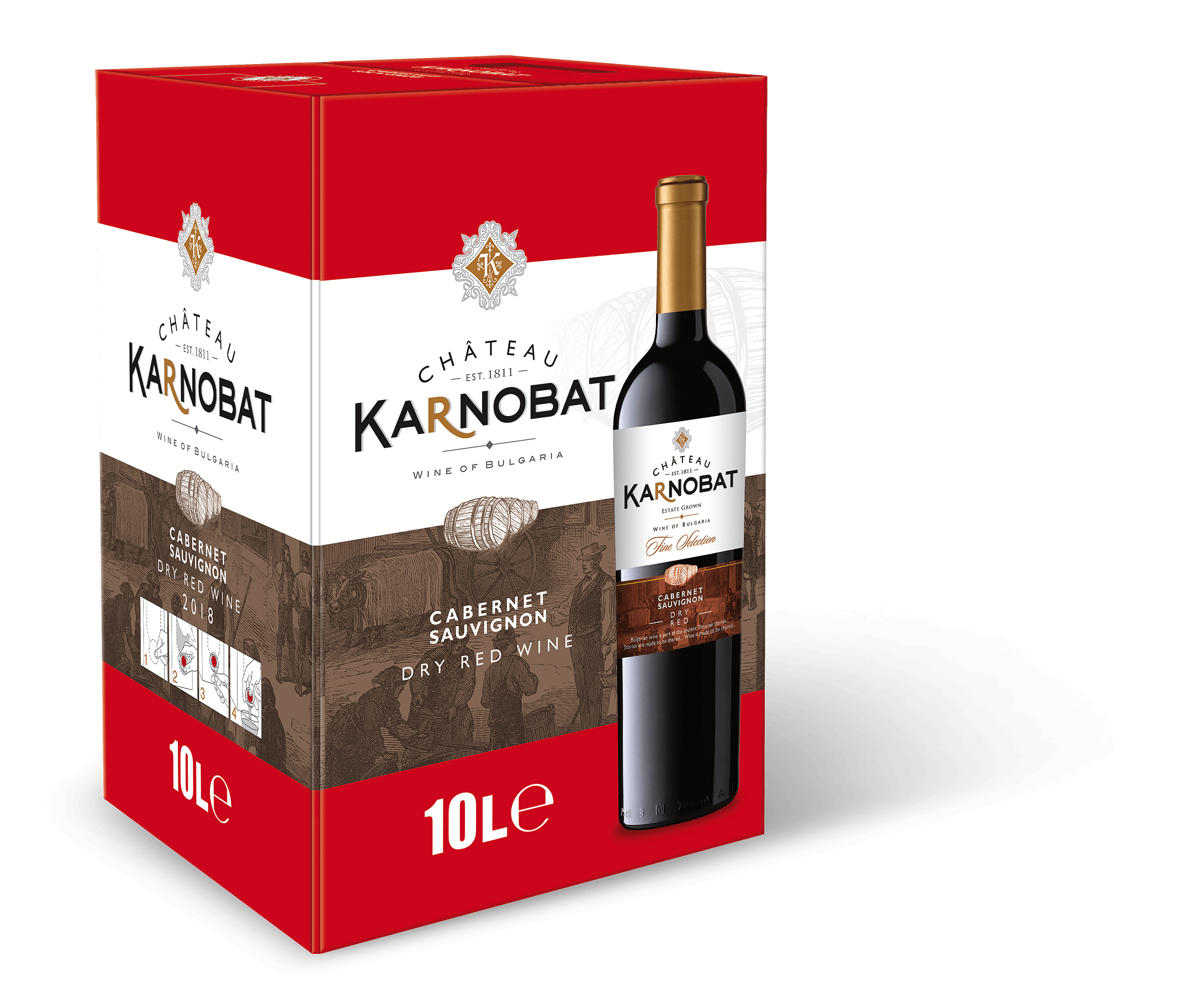 Шато Каберне /Карнибат/ - 10л.