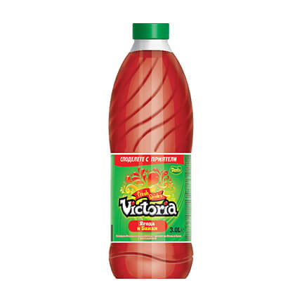 "Виктория" Банан-Ягода - 3 л.