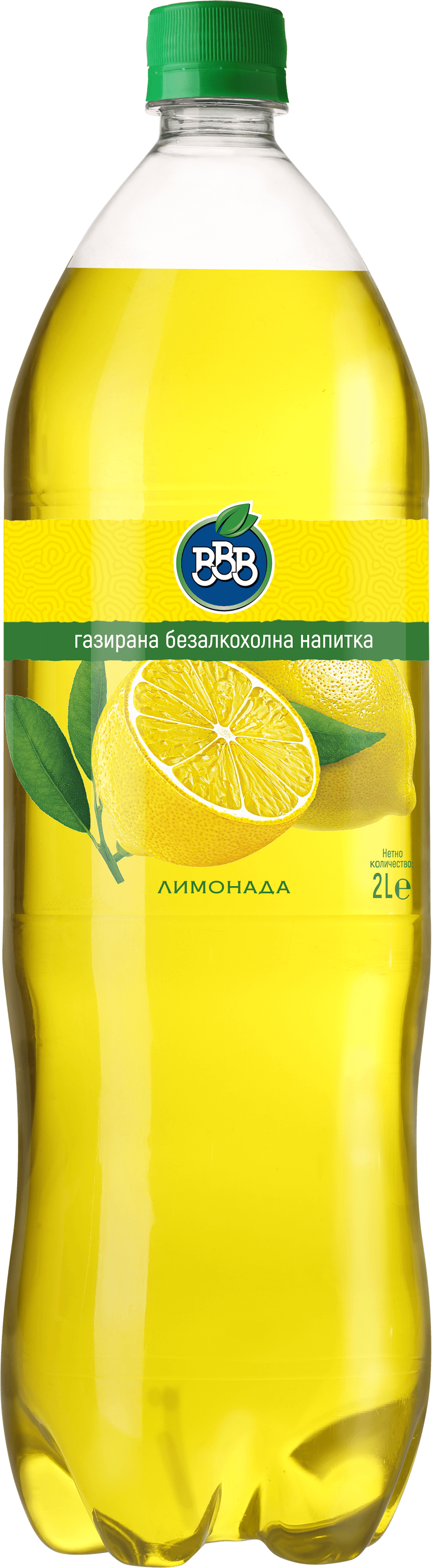 БББ газ Лимонада  - 2 l.
