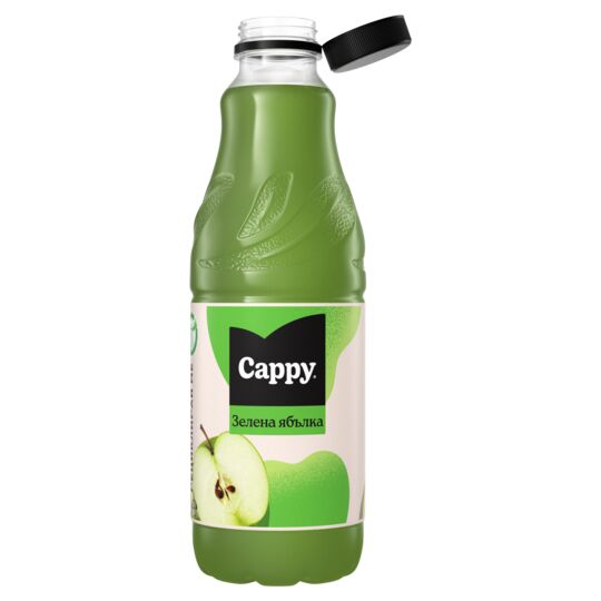 Капи Зелена Ябълка РЕТ- 1 l.*6